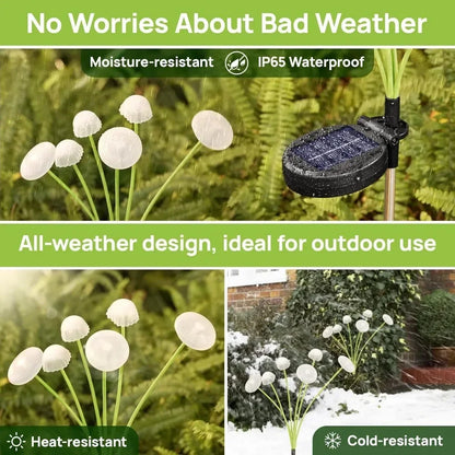 Solar-Powered Jellyfish Outdoor Lights