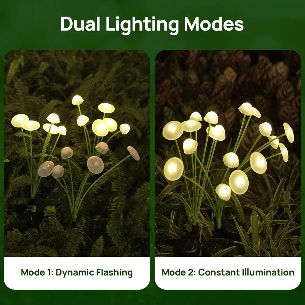 Solar-Powered Jellyfish Outdoor Lights